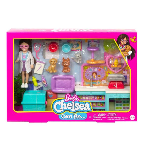 Barbie Chelsea Can Be Pet Vet Playset  NWT - Picture 1 of 8